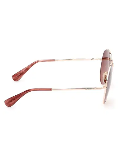 Max Mara Women's Design8 60MM Aviator Sunglasses - Rose Gold Brown | Thumbnail 8 Max Mara Women's Design8 60MM Aviator Sunglasses - Rose Gold Brown | Thumbnail 8