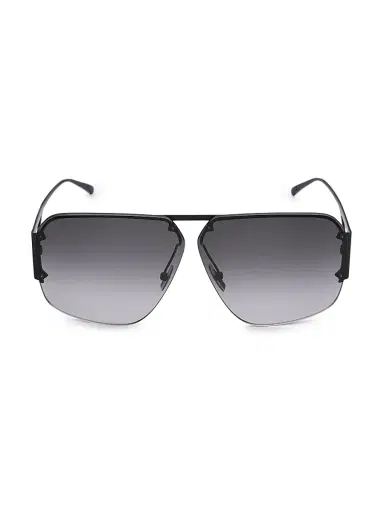 Bottega Veneta Women's 67MM Square Sunglasses - Black Grey | Thumbnail 1 Bottega Veneta Women's 67MM Square Sunglasses - Black Grey | Thumbnail 1