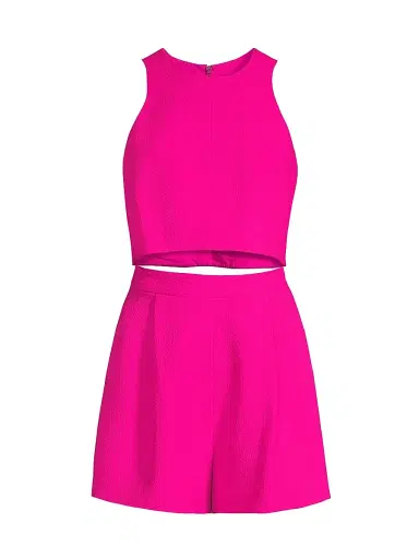 BLACK HALO Women's x Laurel Berman Sanibel Two-Piece Romper | Thumbnail 1 BLACK HALO Women's x Laurel Berman Sanibel Two-Piece Romper | Thumbnail 1