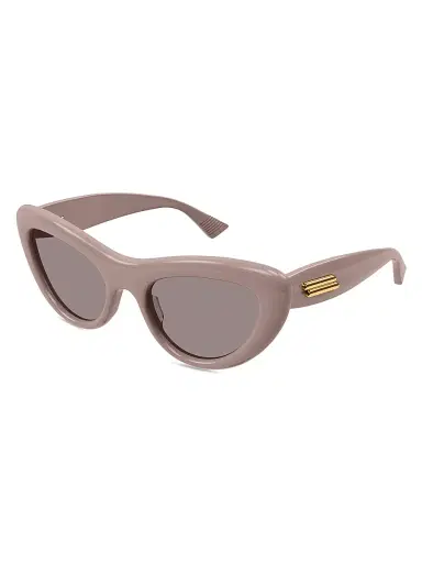 Bottega Veneta Women's Curvy 53MM Cat-Eye Sunglasses - Taupe Grey | Thumbnail 1 Bottega Veneta Women's Curvy 53MM Cat-Eye Sunglasses - Taupe Grey | Thumbnail 1