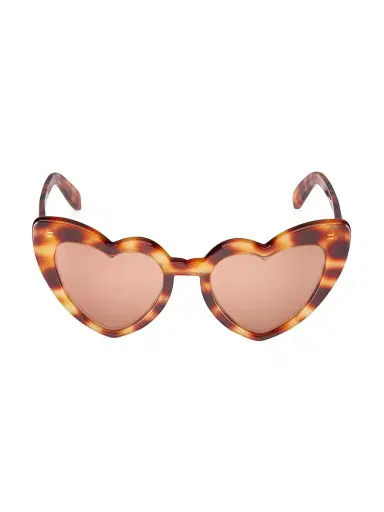 Saint Laurent Women's LouLou 54MM Heart Sunglasses | Thumbnail 1 Saint Laurent Women's LouLou 54MM Heart Sunglasses | Thumbnail 1