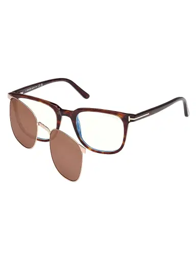 Tom Ford Women's 50MM Square Clip-On Glasses | Thumbnail 2 Tom Ford Women's 50MM Square Clip-On Glasses | Thumbnail 2