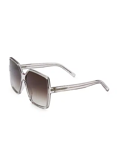 Saint Laurent Women's New Wave Betty 63MM Oversized Square Sunglasses | Thumbnail 2 Saint Laurent Women's New Wave Betty 63MM Oversized Square Sunglasses | Thumbnail 2