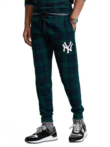 Polo Ralph Lauren Men's New York Yankees Lounge Pants - Black Watch | Thumbnail 2 Polo Ralph Lauren Men's New York Yankees Lounge Pants - Black Watch | Thumbnail 2