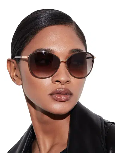 Tom Ford Women's Penelope 59MM Polarized Lens Oversize Round Sunglasses - Gold | Thumbnail 2 Tom Ford Women's Penelope 59MM Polarized Lens Oversize Round Sunglasses - Gold | Thumbnail 2