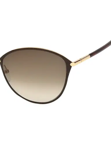 Tom Ford Women's Penelope 59MM Polarized Lens Oversize Round Sunglasses - Gold | Thumbnail 4 Tom Ford Women's Penelope 59MM Polarized Lens Oversize Round Sunglasses - Gold | Thumbnail 4