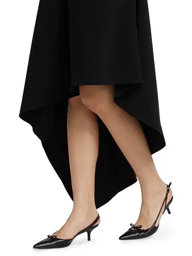 Amsale Women's Strapless Cocktail Dress - Black | Thumbnail 6 Amsale Women's Strapless Cocktail Dress - Black | Thumbnail 6