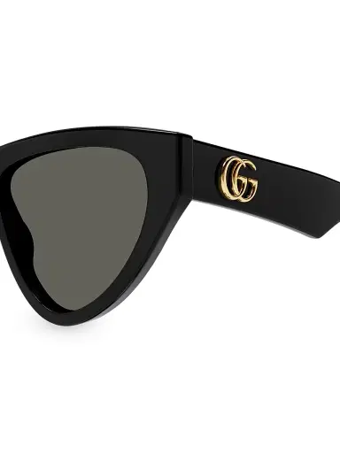 Gucci Women's Generation 58MM Cat-Eye Sunglasses - Black | Thumbnail 3 Gucci Women's Generation 58MM Cat-Eye Sunglasses - Black | Thumbnail 3