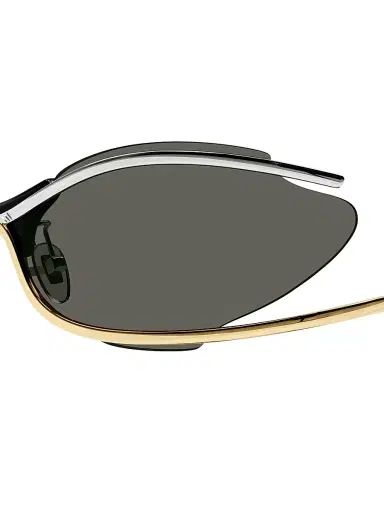 Gucci Women's 68MM Fashion Show Directional Sunglasses - Gold | Thumbnail 3 Gucci Women's 68MM Fashion Show Directional Sunglasses - Gold | Thumbnail 3