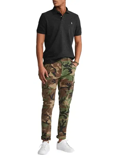 Polo Ralph Lauren Men's Cotton Polo | Thumbnail 2 Polo Ralph Lauren Men's Cotton Polo | Thumbnail 2
