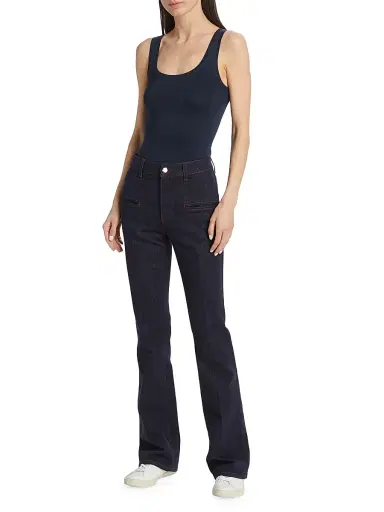 Hanro Women's Touch Feeling Tank - Deep Navy - Size XL | Thumbnail 2 Hanro Women's Touch Feeling Tank - Deep Navy - Size XL | Thumbnail 2