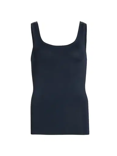 Hanro Women's Touch Feeling Tank - Deep Navy - Size XL | Thumbnail 1 Hanro Women's Touch Feeling Tank - Deep Navy - Size XL | Thumbnail 1