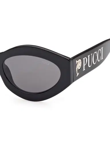 Pucci Women's 54MM Geometric Sunglasses - Black | Thumbnail 2 Pucci Women's 54MM Geometric Sunglasses - Black | Thumbnail 2