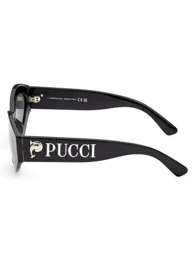 Pucci Women's 54MM Geometric Sunglasses - Black | Thumbnail 3 Pucci Women's 54MM Geometric Sunglasses - Black | Thumbnail 3