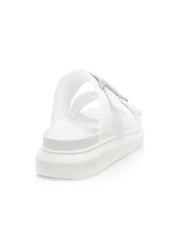 McQueen Women's Two-Band Rubber Slides - Pink Sandals | Thumbnail 3 McQueen Women's Two-Band Rubber Slides - Pink Sandals | Thumbnail 3