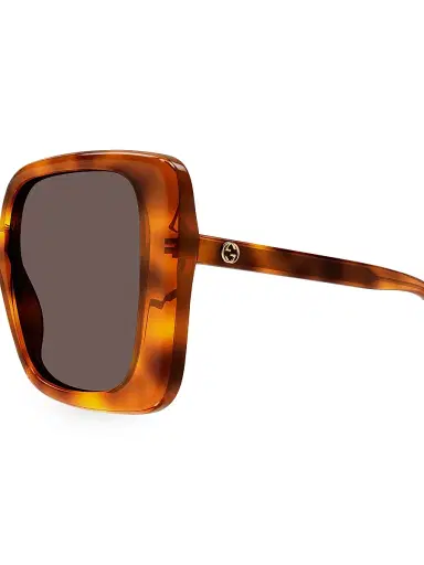 Gucci Women's 80S Monocolor 55MM Butterfly Sunglasses - Havana | Thumbnail 3 Gucci Women's 80S Monocolor 55MM Butterfly Sunglasses - Havana | Thumbnail 3