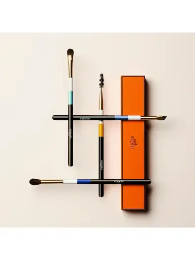 HERMÈS Women's Les Pinceaux Hermès La Brosse Lash & Eyebrow Brush | Thumbnail 3 HERMÈS Women's Les Pinceaux Hermès La Brosse Lash & Eyebrow Brush | Thumbnail 3