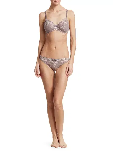 Chantelle Women's Rive Gauche Three-Part Cup Bra - Black - Size 36H | Thumbnail 2 Chantelle Women's Rive Gauche Three-Part Cup Bra - Black - Size 36H | Thumbnail 2