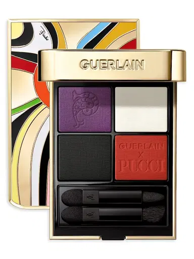 GUERLAIN Women's Pucci x Guerlain Ombres G Marmo Vibe Eyeshadow Quad - 045 Marmo Vibe | Thumbnail 1 GUERLAIN Women's Pucci x Guerlain Ombres G Marmo Vibe Eyeshadow Quad - 045 Marmo Vibe | Thumbnail 1