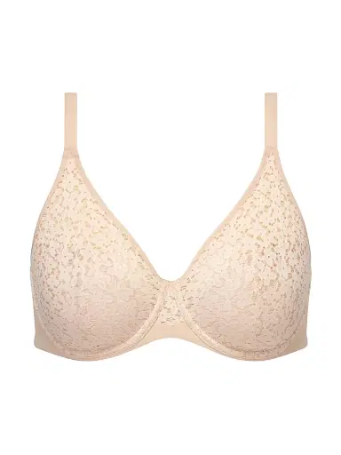 Chantelle Women's Norah Full Coverage Molded Stretch Lace Bra - Nude Blush - Size 38H | Thumbnail 1 Chantelle Women's Norah Full Coverage Molded Stretch Lace Bra - Nude Blush - Size 38H | Thumbnail 1