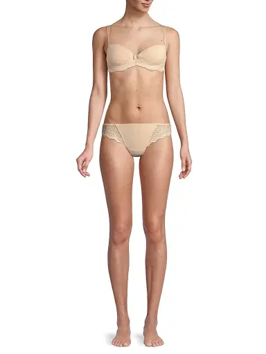 Simone Pérèle Women's Eden 3D Demi T-Shirt Bra - Black | Thumbnail 2 Simone Pérèle Women's Eden 3D Demi T-Shirt Bra - Black | Thumbnail 2