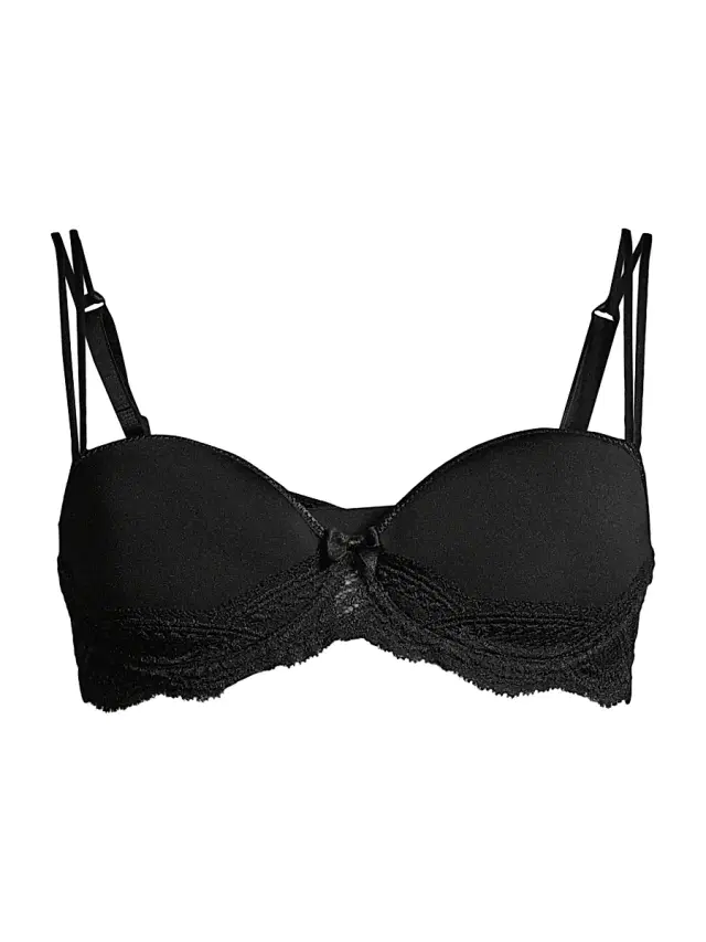 Women's Eden 3D Demi T-Shirt Bra - Black Women's Eden 3D Demi T-Shirt Bra - Black