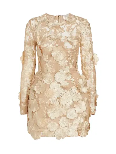 Bronx and Banco Women's Maraya Bouquet Floral Minidress - Gold | Thumbnail 1 Bronx and Banco Women's Maraya Bouquet Floral Minidress - Gold | Thumbnail 1