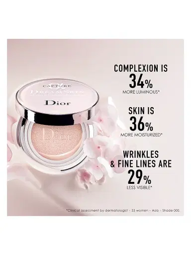 Dior Women's Dreamskin Fresh & Perfect Cushion Broad Spectrum SPF 50 Refill | Thumbnail 2 Dior Women's Dreamskin Fresh & Perfect Cushion Broad Spectrum SPF 50 Refill | Thumbnail 2