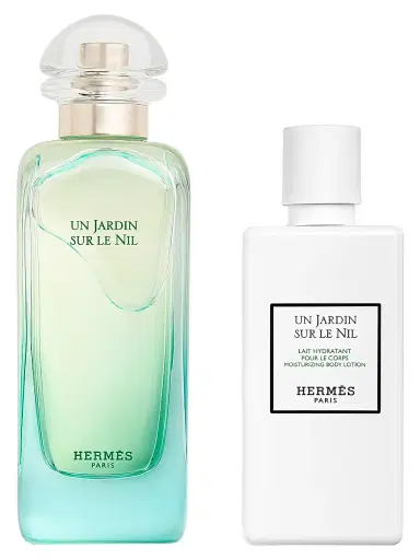 HERMÈS Un Jardin dur le Nil 2-Piece Eau de Toilette Gift Set | Thumbnail 1 HERMÈS Un Jardin dur le Nil 2-Piece Eau de Toilette Gift Set | Thumbnail 1