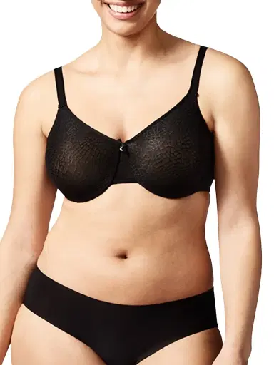 Chantelle Women's C Magnifique Seamless Minimizer Bra - Black - Size 40I | Thumbnail 5 Chantelle Women's C Magnifique Seamless Minimizer Bra - Black - Size 40I | Thumbnail 5