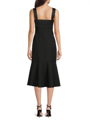 Ungaro Women's Kendrick Sleeveless Midi-Dress - Black | Thumbnail 5 Ungaro Women's Kendrick Sleeveless Midi-Dress - Black | Thumbnail 5