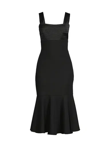 Ungaro Women's Kendrick Sleeveless Midi-Dress - Black | Thumbnail 1 Ungaro Women's Kendrick Sleeveless Midi-Dress - Black | Thumbnail 1