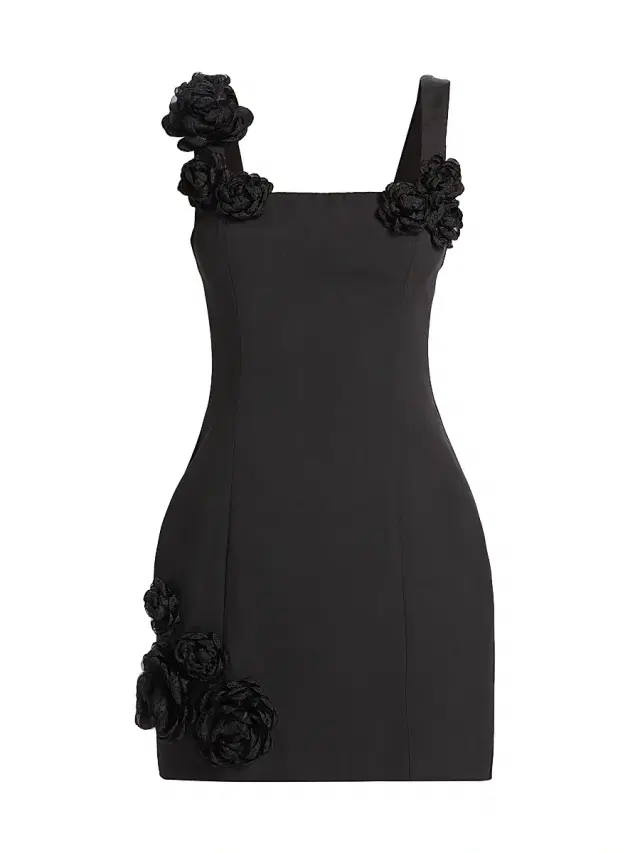 Women's Trompe Minidress - Black Women's Trompe Minidress - Black