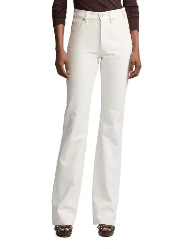 Ralph Lauren Collection Women's Kaida Boot-Cut Jeans - White - Size 28 | Thumbnail 3 Ralph Lauren Collection Women's Kaida Boot-Cut Jeans - White - Size 28 | Thumbnail 3