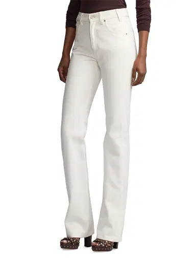 Ralph Lauren Collection Women's Kaida Boot-Cut Jeans - White - Size 28 | Thumbnail 4 Ralph Lauren Collection Women's Kaida Boot-Cut Jeans - White - Size 28 | Thumbnail 4