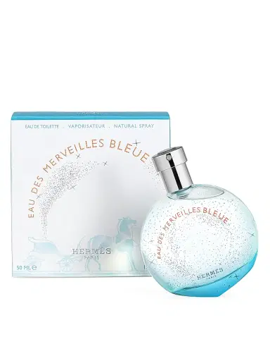 HERMÈS Women's Eau des Merveilles Bleue Eau de Toilette | Thumbnail 5 HERMÈS Women's Eau des Merveilles Bleue Eau de Toilette | Thumbnail 5