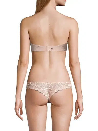 Simone Pérèle Women's Caresse Strapless Bra - Rose - Size 36F | Thumbnail 5 Simone Pérèle Women's Caresse Strapless Bra - Rose - Size 36F | Thumbnail 5
