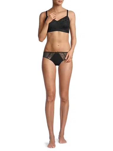 Chantelle Women's Norah Wirefree Bra - Black | Thumbnail 2 Chantelle Women's Norah Wirefree Bra - Black | Thumbnail 2