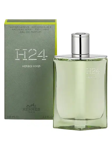 HERMÈS Men's H24 Herbes Vives Eau de Parfum Refill - 6.8 oz | Thumbnail 3 HERMÈS Men's H24 Herbes Vives Eau de Parfum Refill - 6.8 oz | Thumbnail 3