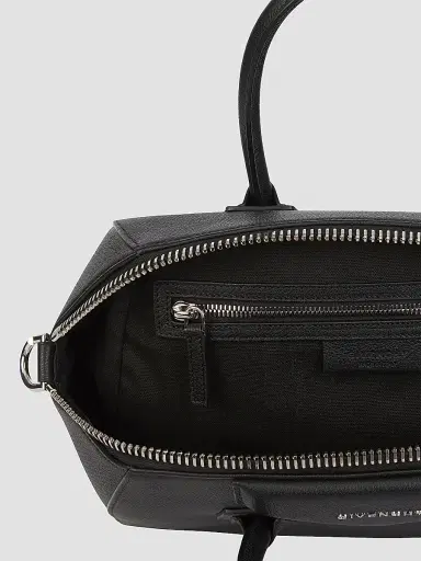 Givenchy Women's Medium Antigona Bag In Grained Leather - Black | Thumbnail 4 Givenchy Women's Medium Antigona Bag In Grained Leather - Black | Thumbnail 4