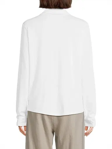 Majestic Filatures Women's Soft Touch Button-Up Shirt - Blanc | Thumbnail 5 Majestic Filatures Women's Soft Touch Button-Up Shirt - Blanc | Thumbnail 5