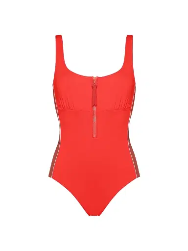 ERES Women's Tribune Tank One-Piece Swimsuit - Ecarlate Ete Indien | Thumbnail 1 ERES Women's Tribune Tank One-Piece Swimsuit - Ecarlate Ete Indien | Thumbnail 1