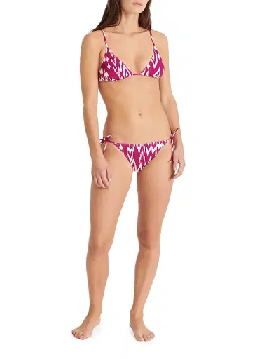 Eres Women's Sun Ikat Triangle Bikini Top - Imprime Wind Sunset - Size 10 | Thumbnail 2 Eres Women's Sun Ikat Triangle Bikini Top - Imprime Wind Sunset - Size 10 | Thumbnail 2