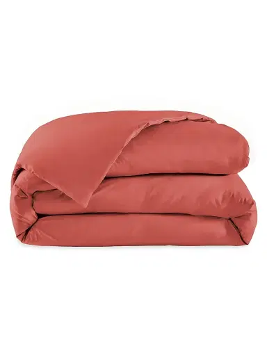 Anne de Solène Vexin Cotton Duvet Cover & Sham Collection - Terracotta King | Thumbnail 3 Anne de Solène Vexin Cotton Duvet Cover & Sham Collection - Terracotta King | Thumbnail 3