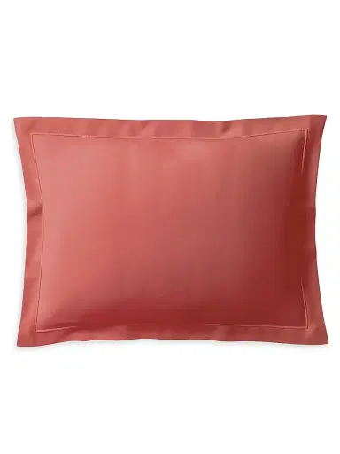 Anne de Solène Vexin Cotton Duvet Cover & Sham Collection - Terracotta King | Thumbnail 5 Anne de Solène Vexin Cotton Duvet Cover & Sham Collection - Terracotta King | Thumbnail 5
