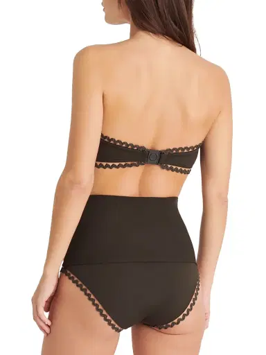 Eres Women's Mix Shirred Bandeau Bikini Top | Thumbnail 5 Eres Women's Mix Shirred Bandeau Bikini Top | Thumbnail 5