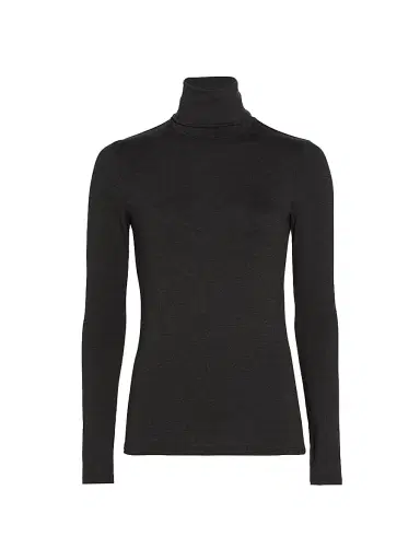 Majestic Filatures Women's Soft-Touch Turtleneck - Anthracite Chine | Thumbnail 1 Majestic Filatures Women's Soft-Touch Turtleneck - Anthracite Chine | Thumbnail 1