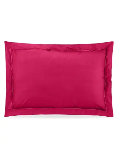 Anne de Solène Vexin Framboise 200 Thread Count Sham | Thumbnail 1 Anne de Solène Vexin Framboise 200 Thread Count Sham | Thumbnail 1