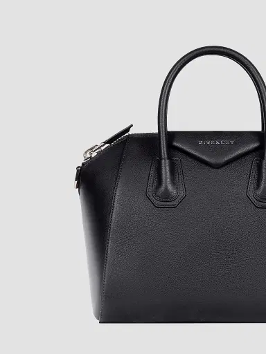 Givenchy Women's Small Antigona Bag In Grained Leather - Black | Thumbnail 6 Givenchy Women's Small Antigona Bag In Grained Leather - Black | Thumbnail 6