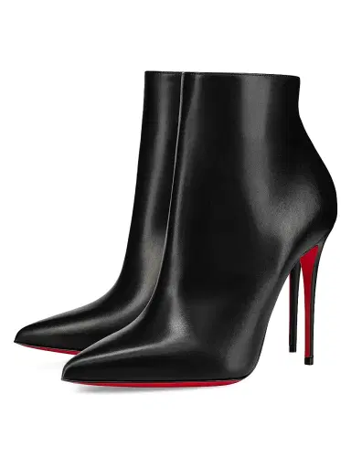 Christian Louboutin Women's So Kate 100MM Leather Booty Booties - Black - Size 12 | Thumbnail 2 Christian Louboutin Women's So Kate 100MM Leather Booty Booties - Black - Size 12 | Thumbnail 2